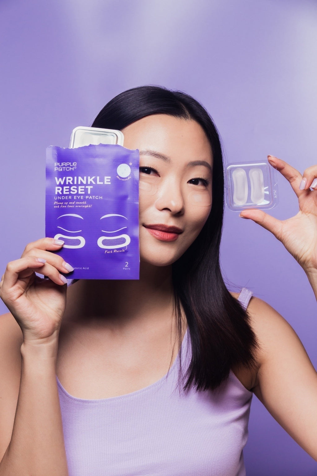 Purple Patch Wrinkle Reset Microneedle Eye Patch
