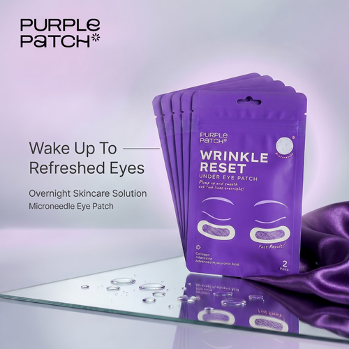[Bundle of 5] Purple Patch Wrinkle Reset Microneedle Eye Patch